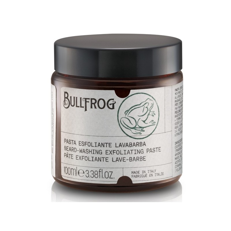 Bullfrog Pasta esfoliante lavabarba in vetro 100 ml 15,00 € Barberia