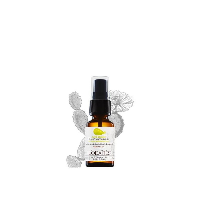 L'Odaites Elixir bonheur - Siero riparatore antietà 15 ml 62,00 € Cosmetica