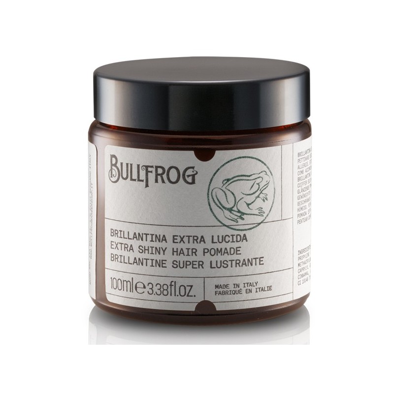 Bullfrog Brillantina per capelli extralucida 100 ml 18,00 € Barberia