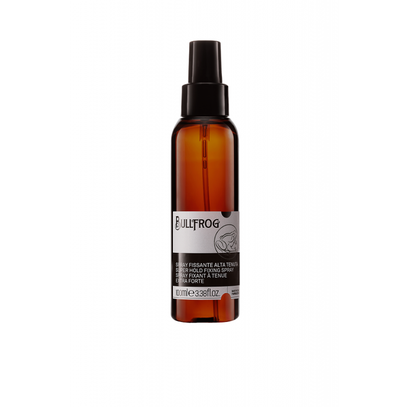 Bullfrog Spray fissante capelli alta tenuta 100 ml 18,00 € Barberia